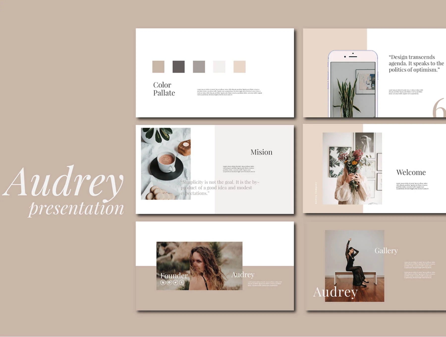 Audrey - PowerPoint Template 2