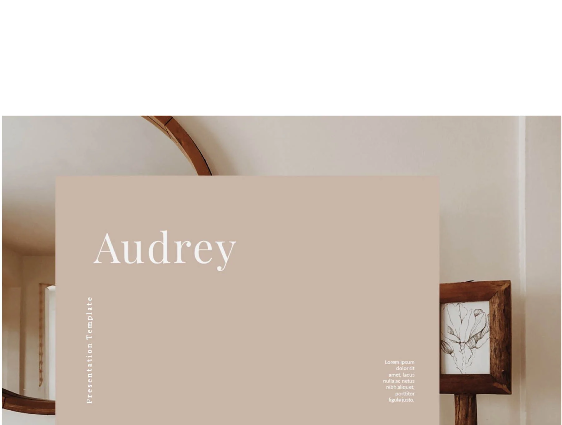 Audrey - PowerPoint Template 3