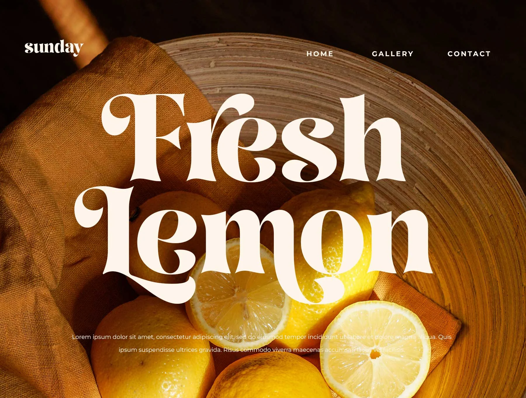 August Bright Retro Serif Font 3