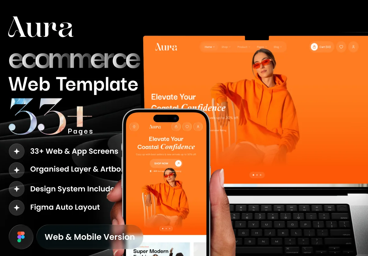 Aura - eCommerce Web UI Kit