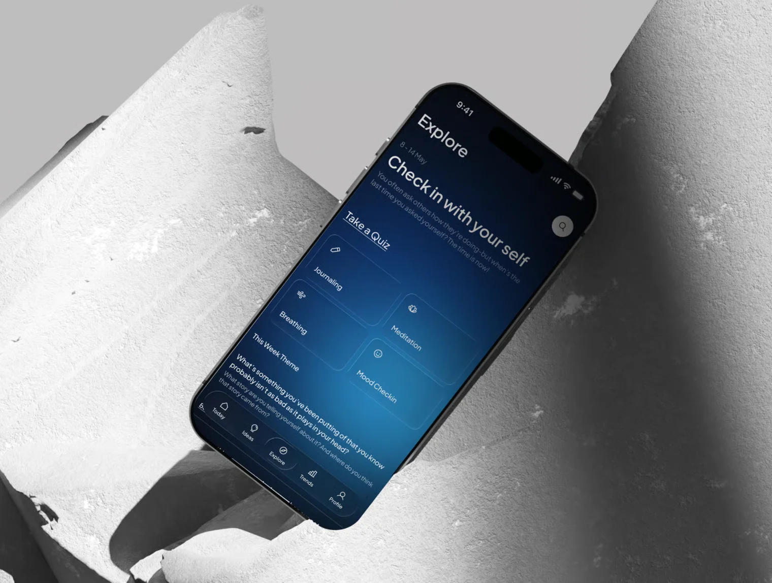 Aura – Journaling & Mindfulness Mobile UI Kit 7