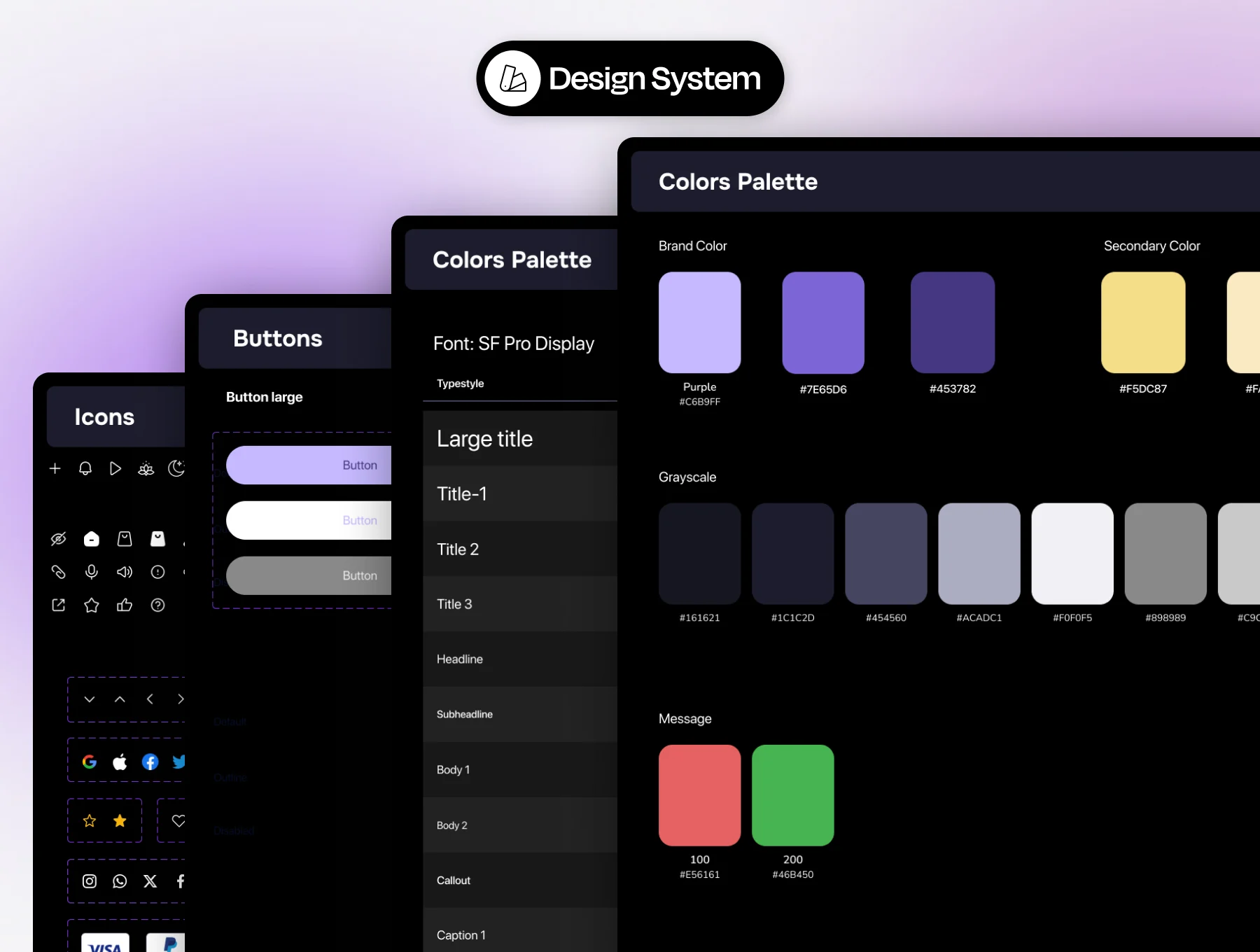 Aura Sleep Sounds & Meditation App UI Kit 6