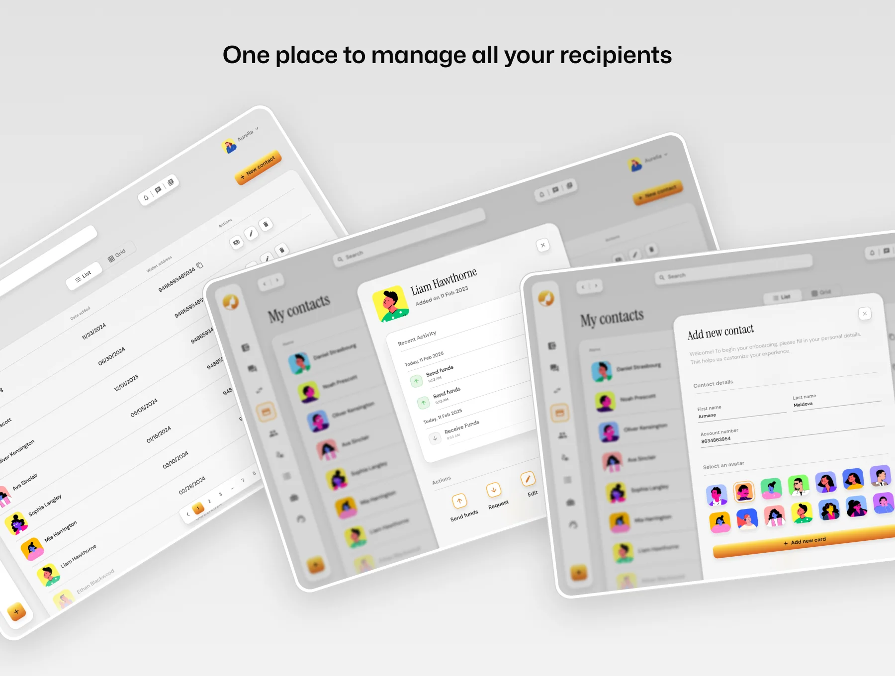Aurelia - Wallet & Crypto Web UI Kit 3