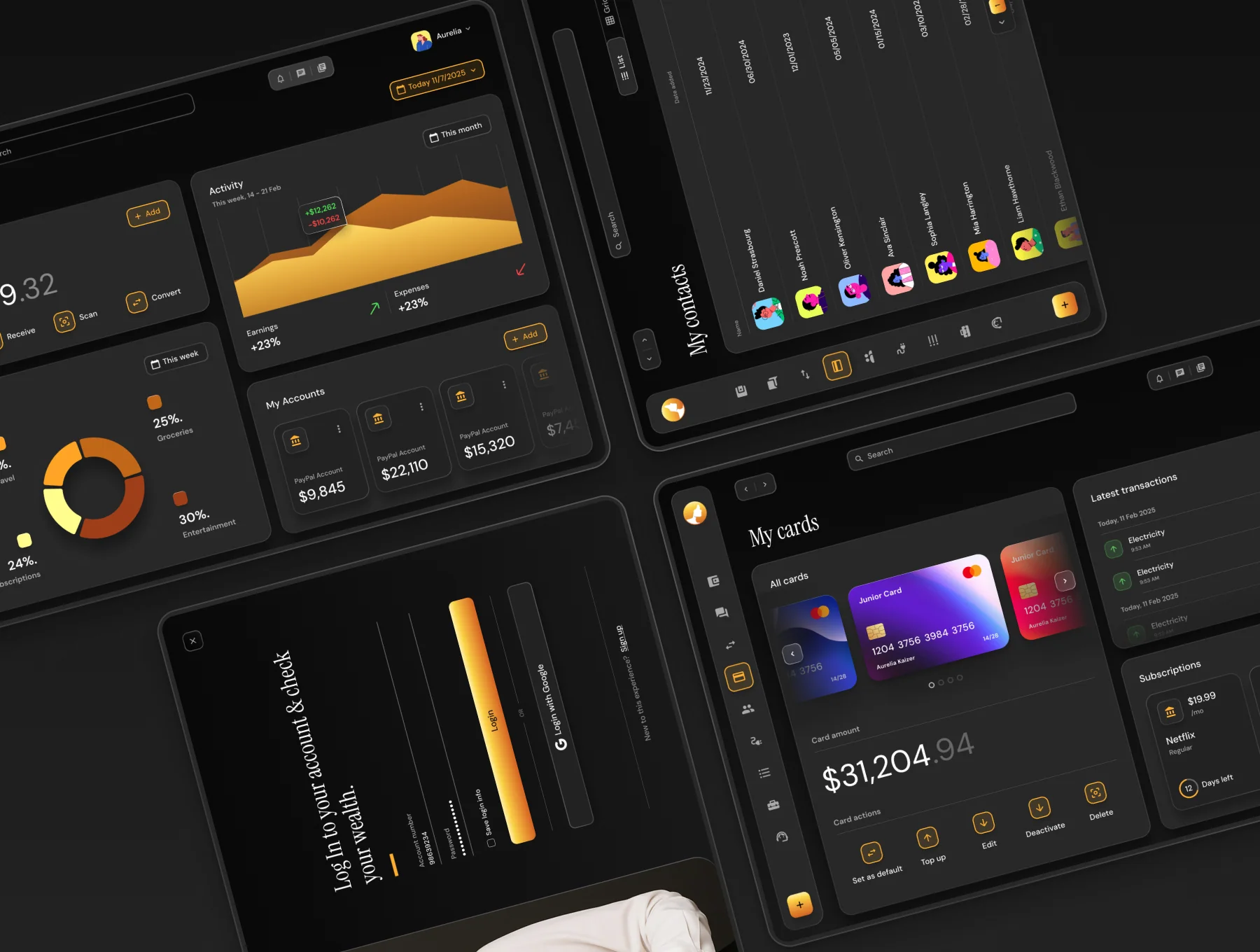 Aurelia - Wallet & Crypto Web UI Kit 8
