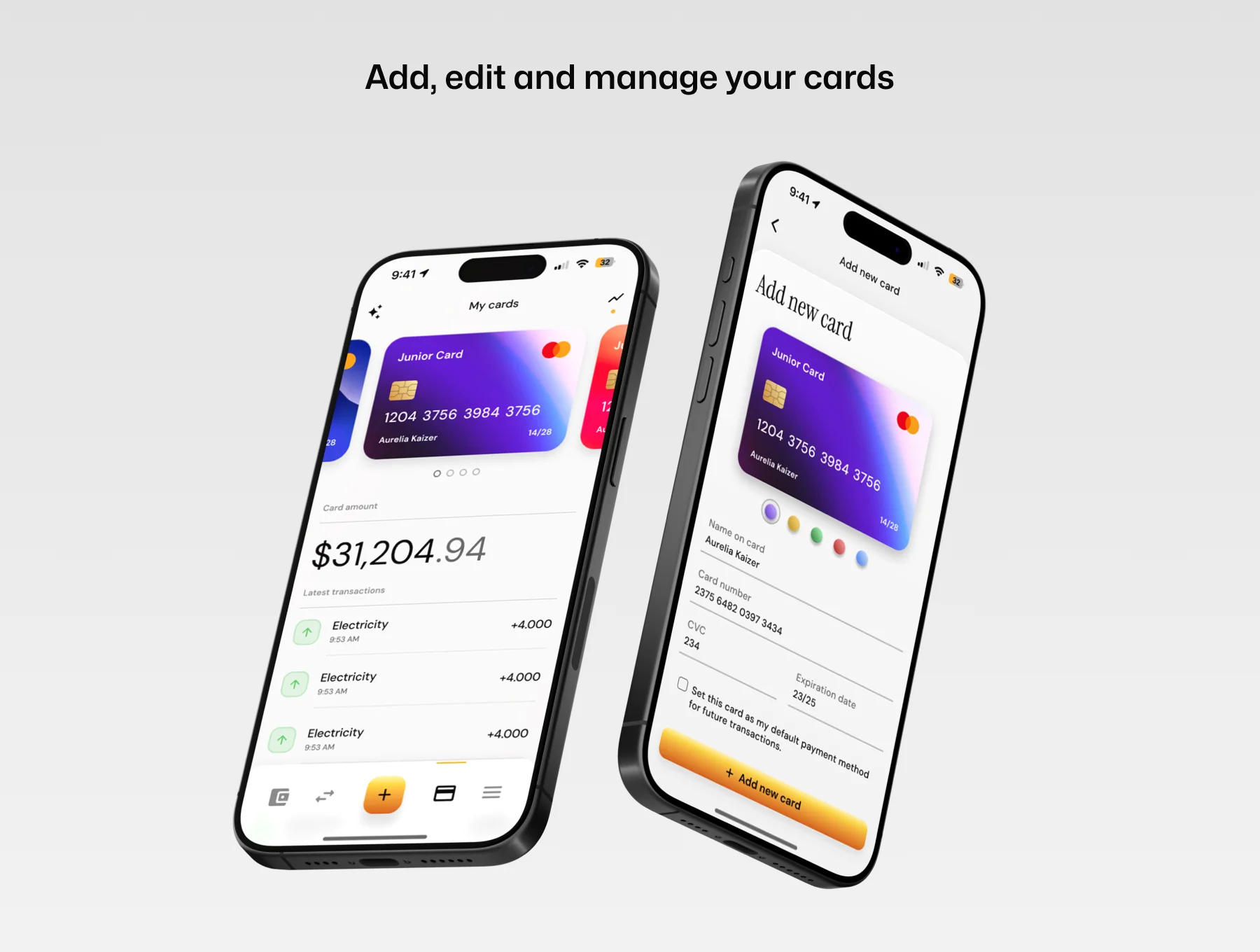 Aurelia - Wallet UI Kit 7