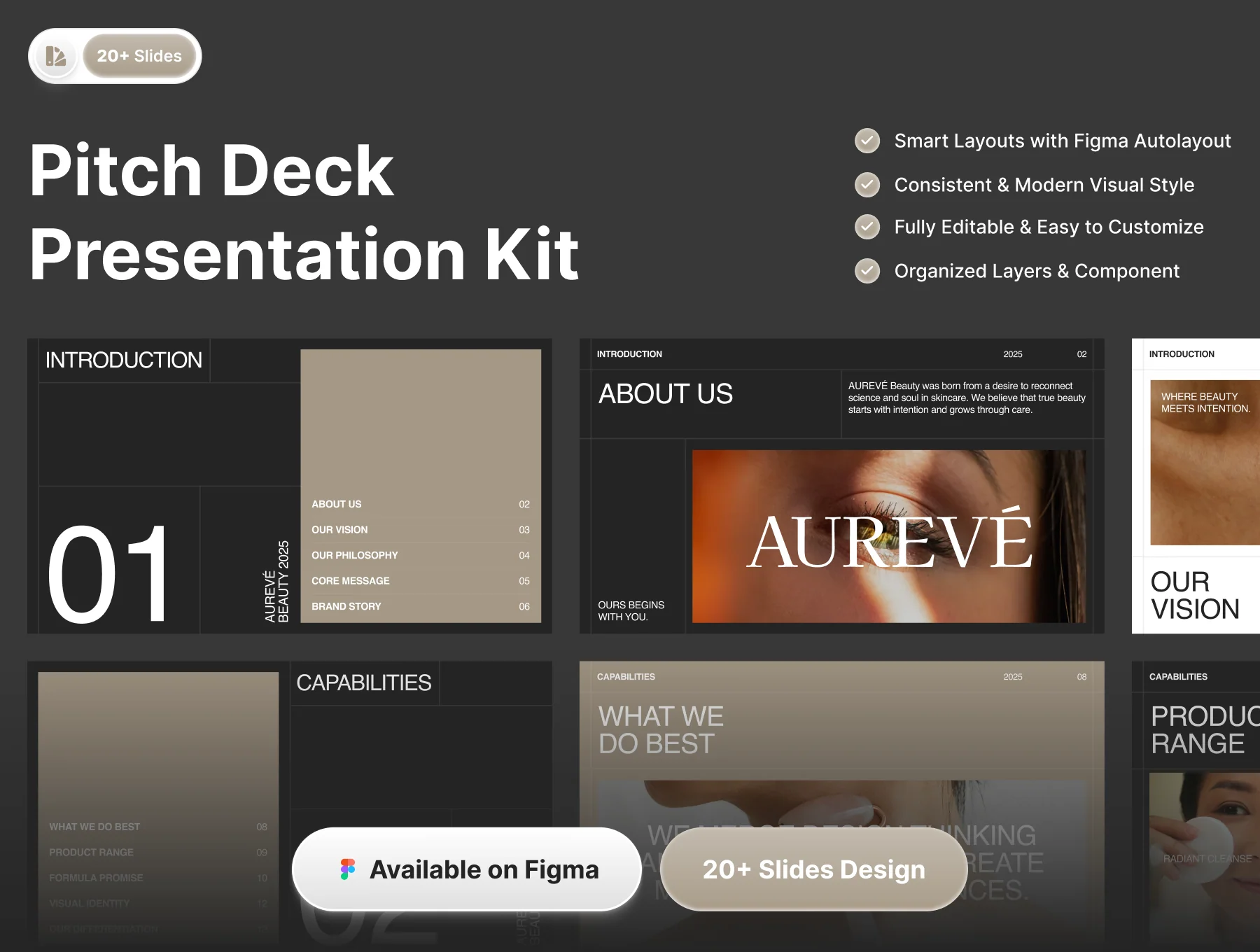 Aureve - Pitch Deck Kit