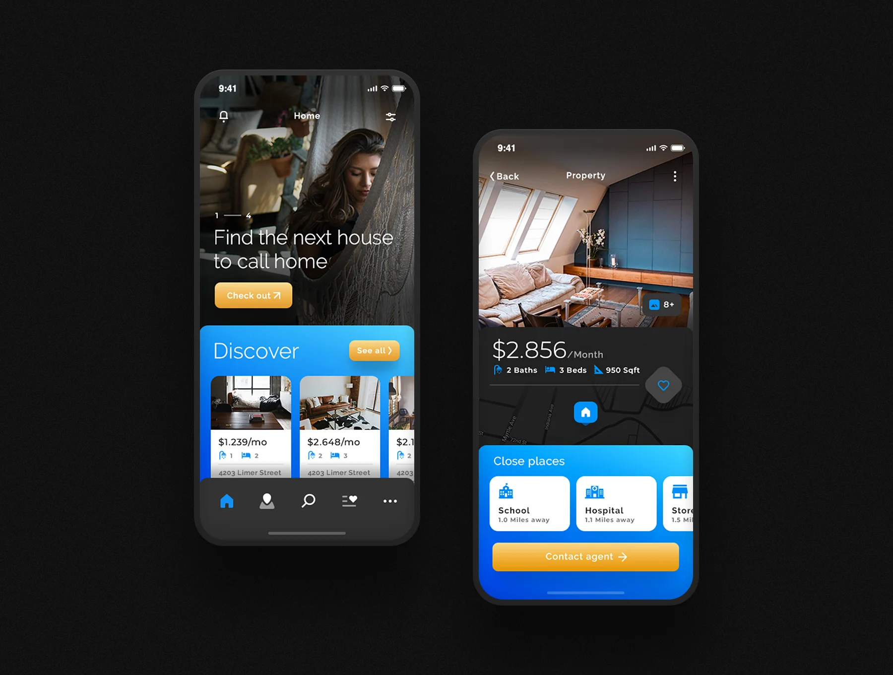 Aurora - Real Estate UI Kit 5