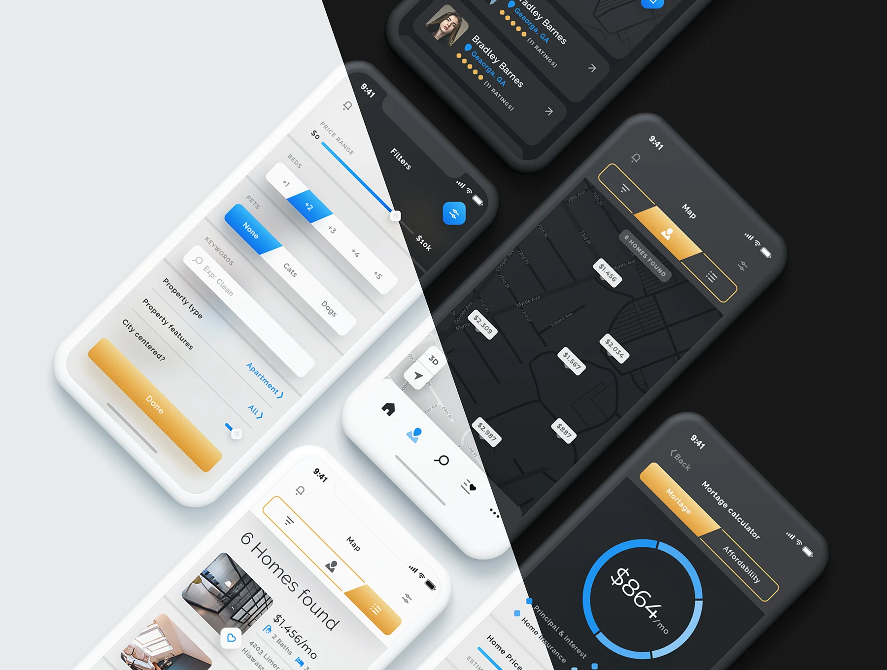 Aurora - Real Estate UI Kit 6