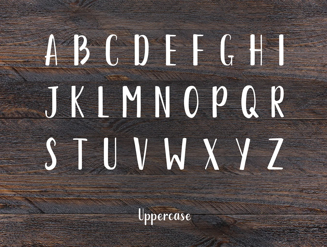 Austra Extended Brush Font 2