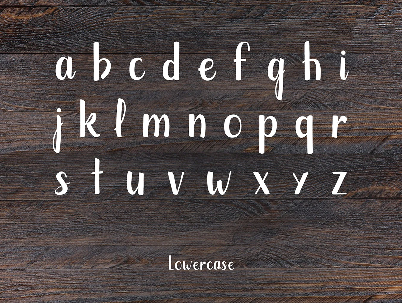Austra Extended Brush Font 3