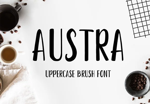 Austra Brush Font