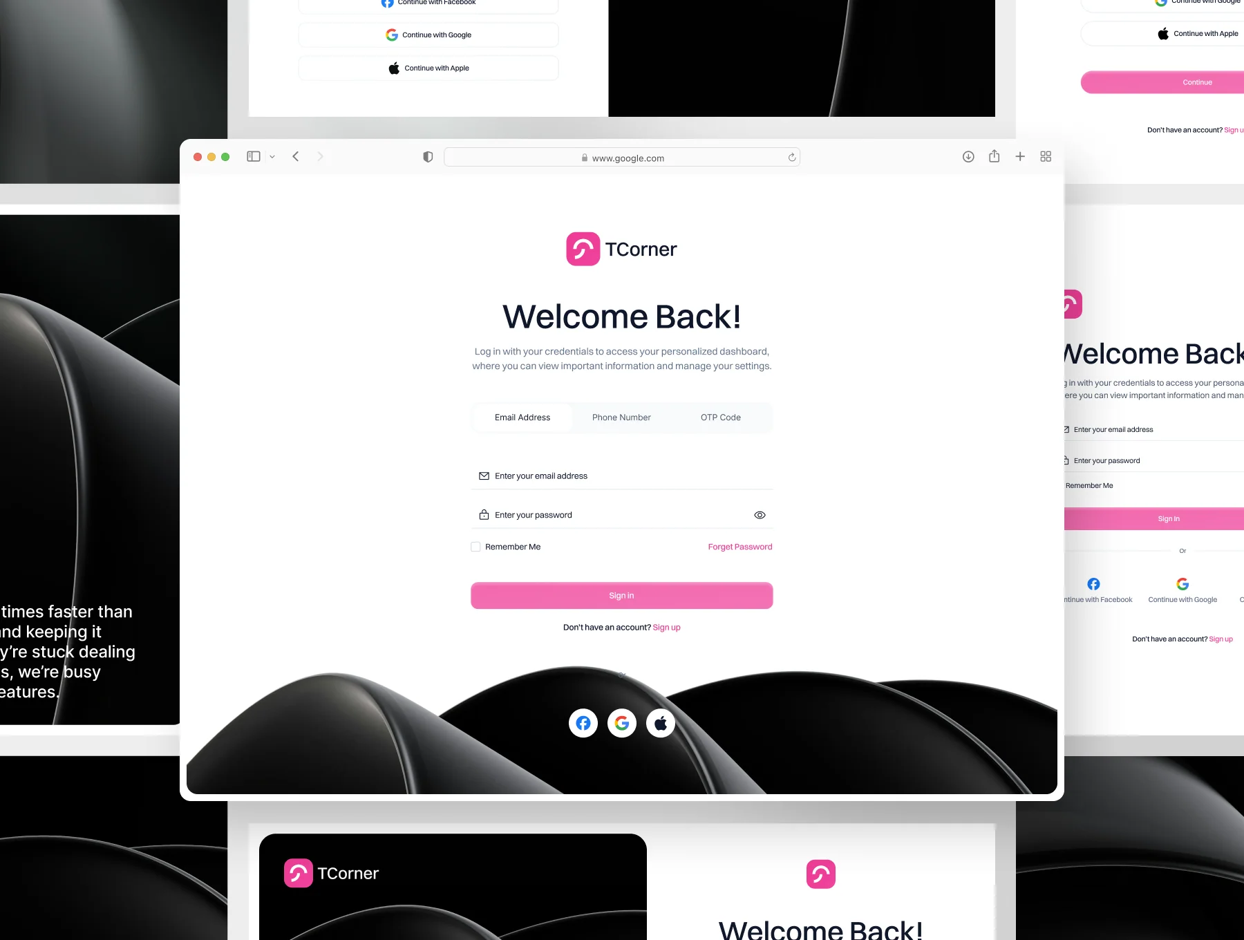 Authentication UI Kit – Web & Mobile 6