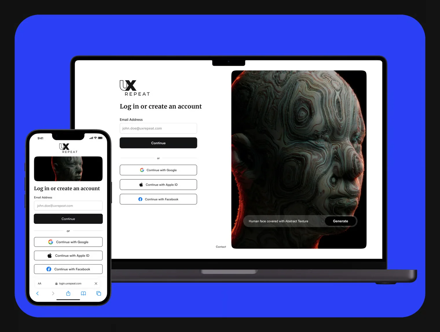 AuthStack – Authentication UI Kit for Web and Mobile (Dark + RTL) 4