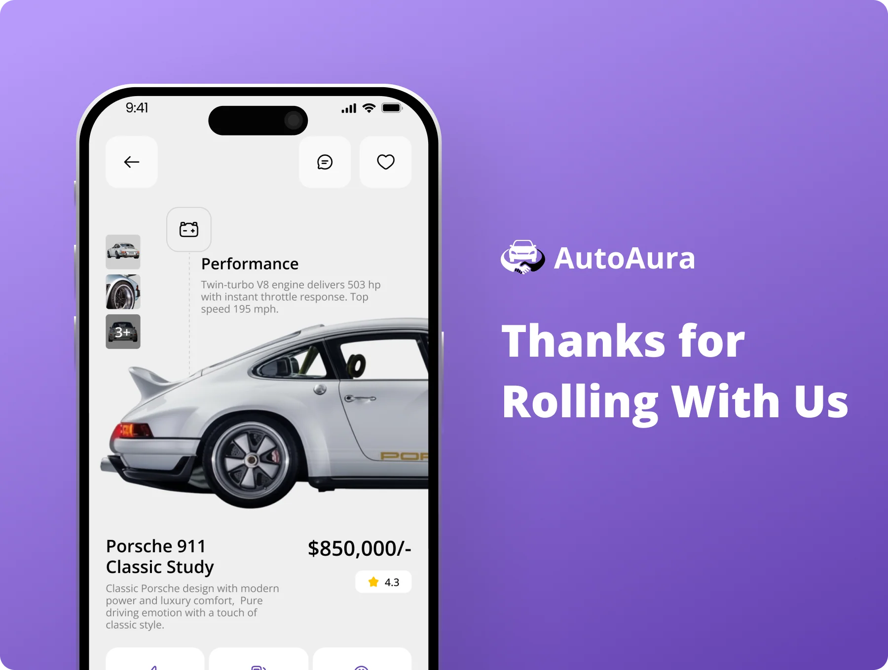 AutoAura | Car Marketplace App UI Kit for Figma* 10