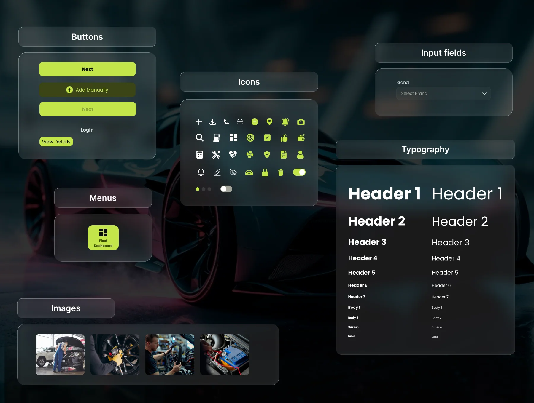 AutoCare Buddy – Vehicle Maintenance & Service Booking Automobile Mobile UI Kit 4
