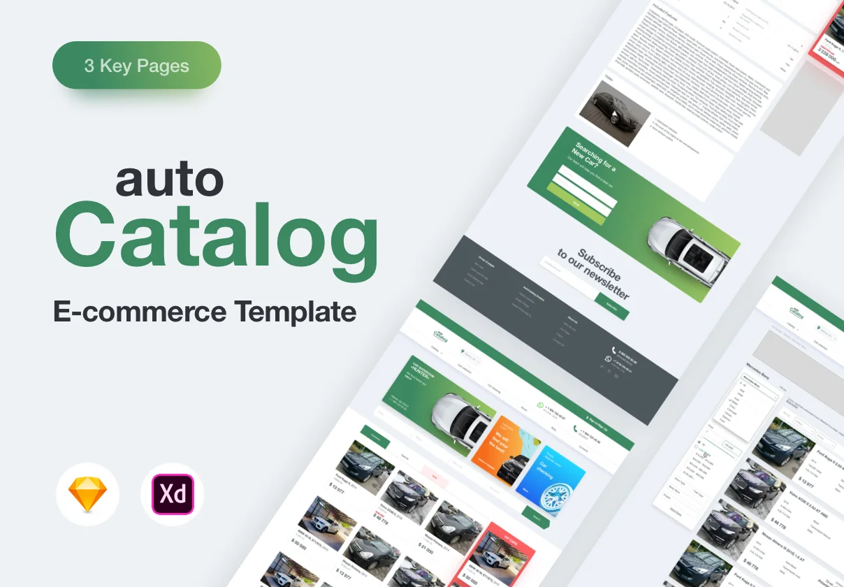 AutoCatalog E-Commerce Template
