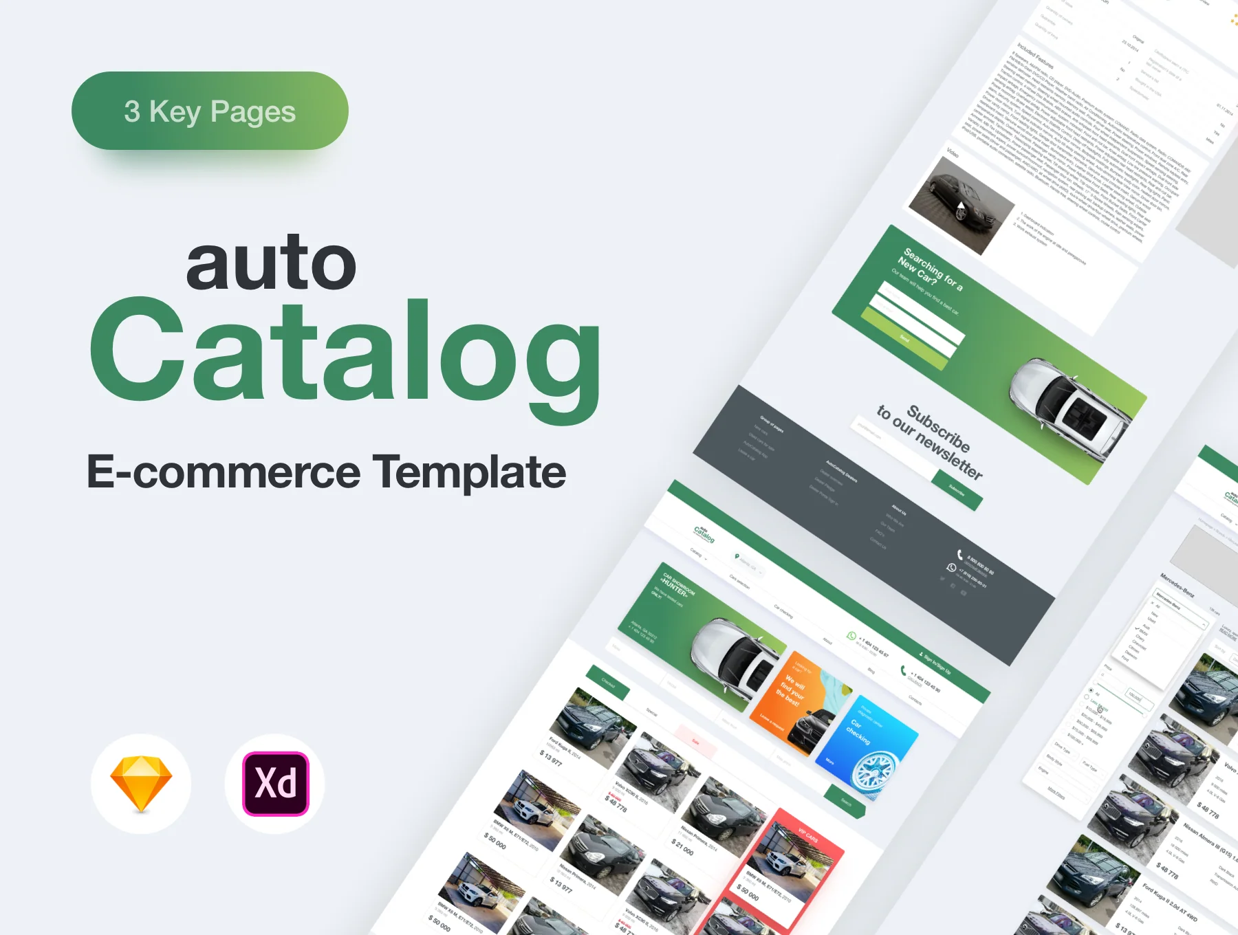 AutoCatalog E-Commerce Template