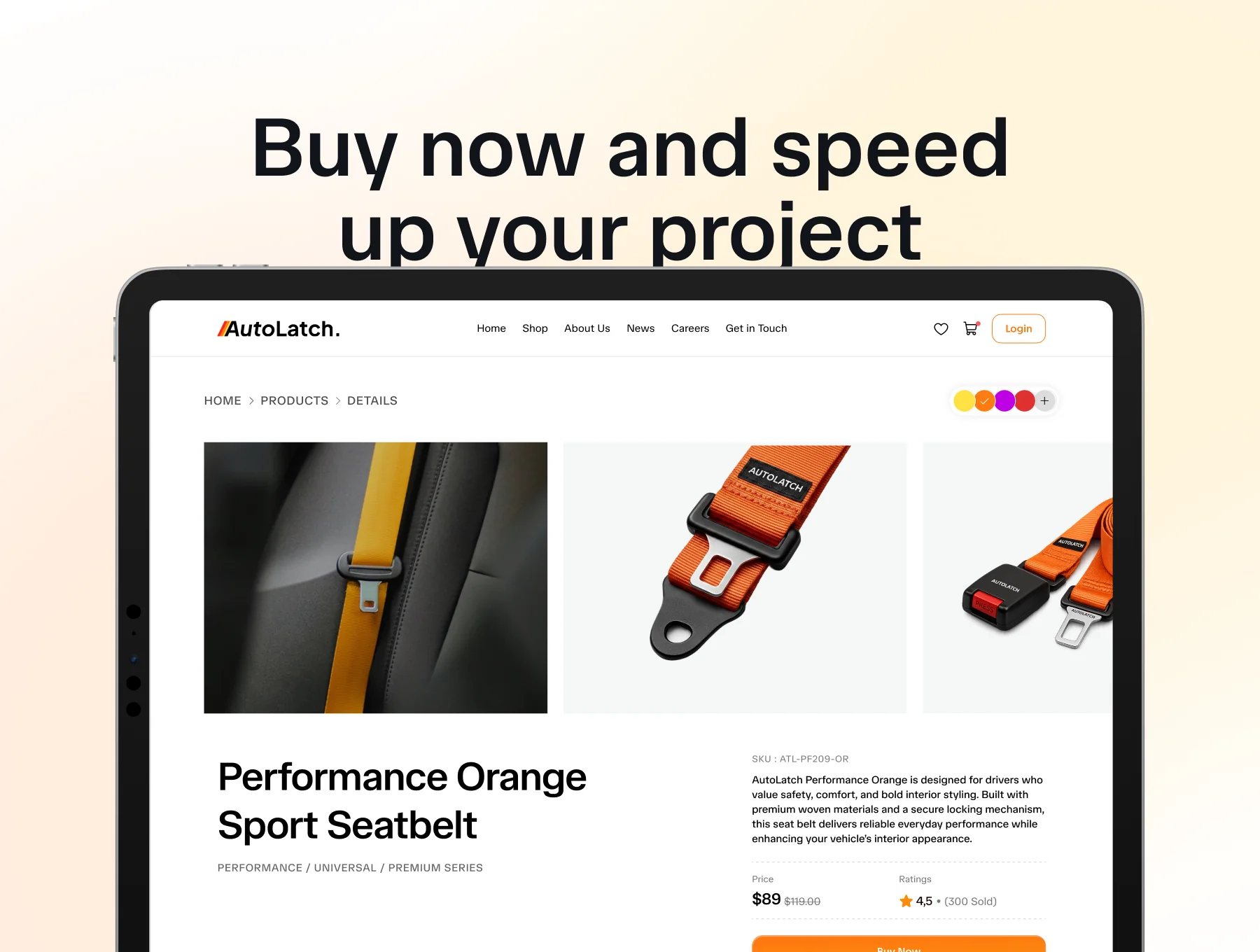 AutoLatch - Auotomotive Marketplace Website Template 10