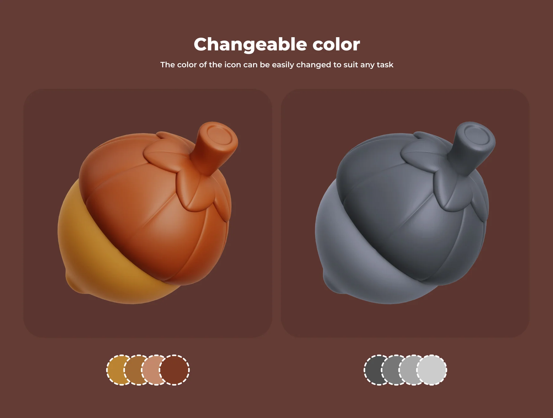 Autumn 3D Illustration Pack 5