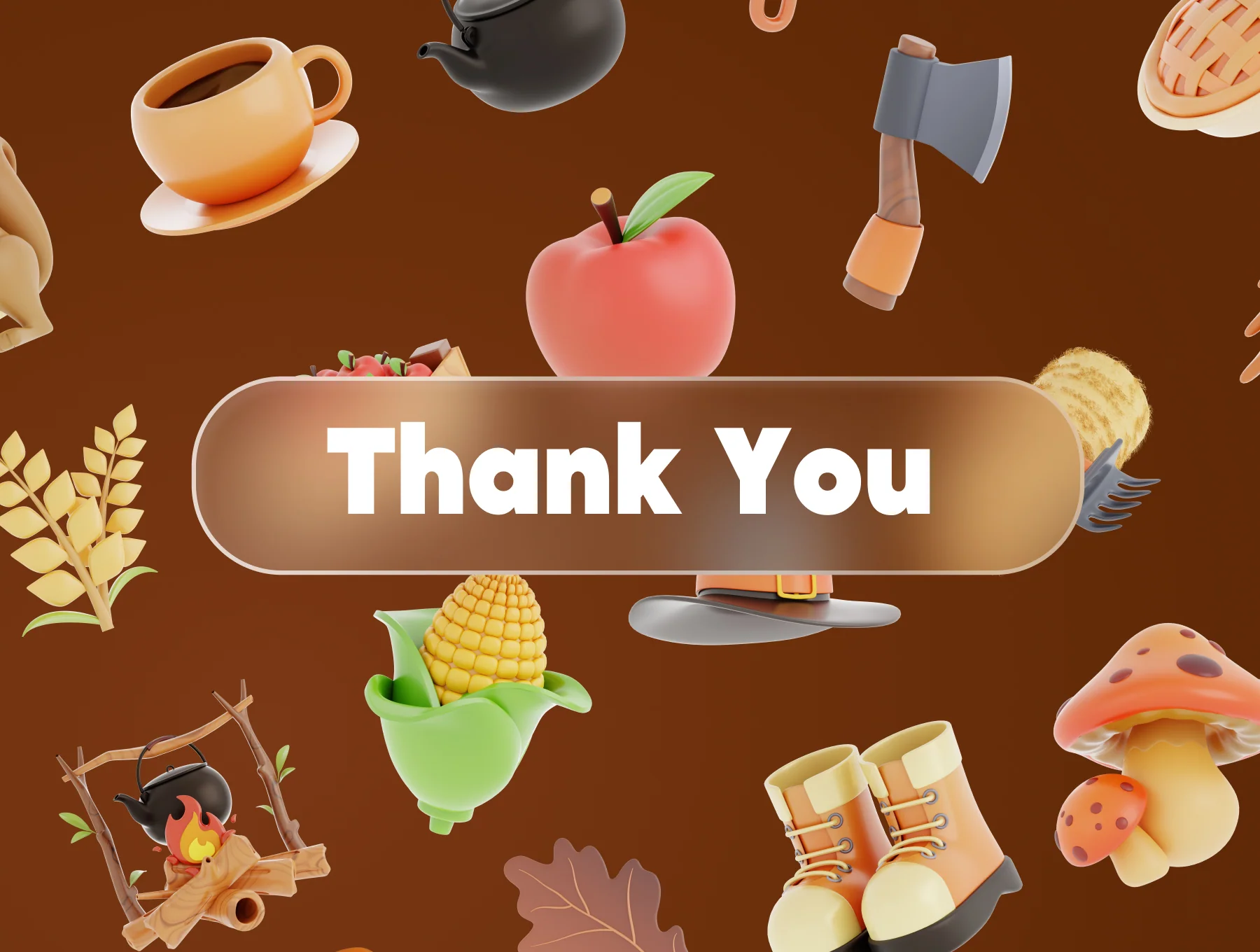 Autumn 3D Illustrations 6