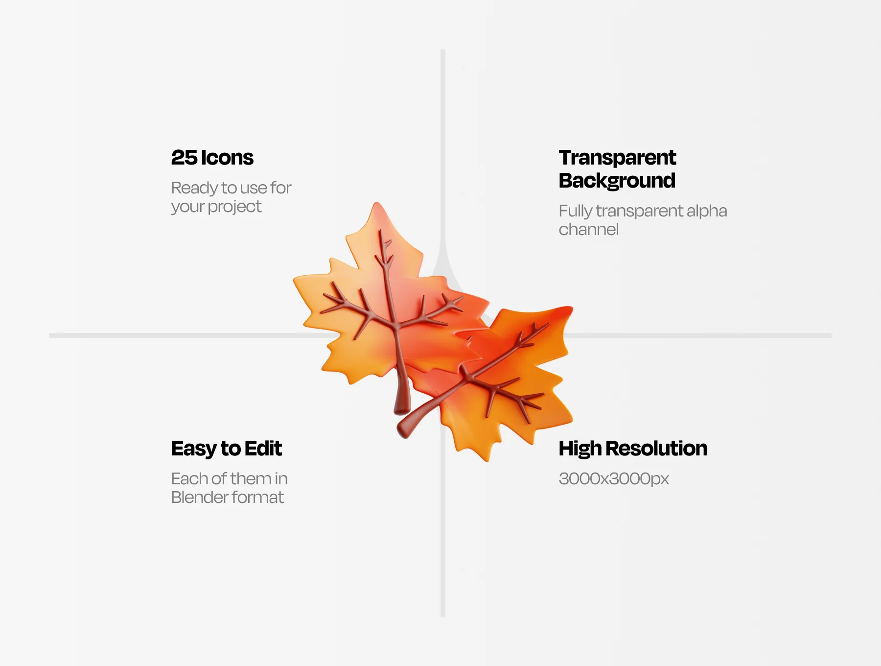 Autumn Adventure 3D Icon Set 2