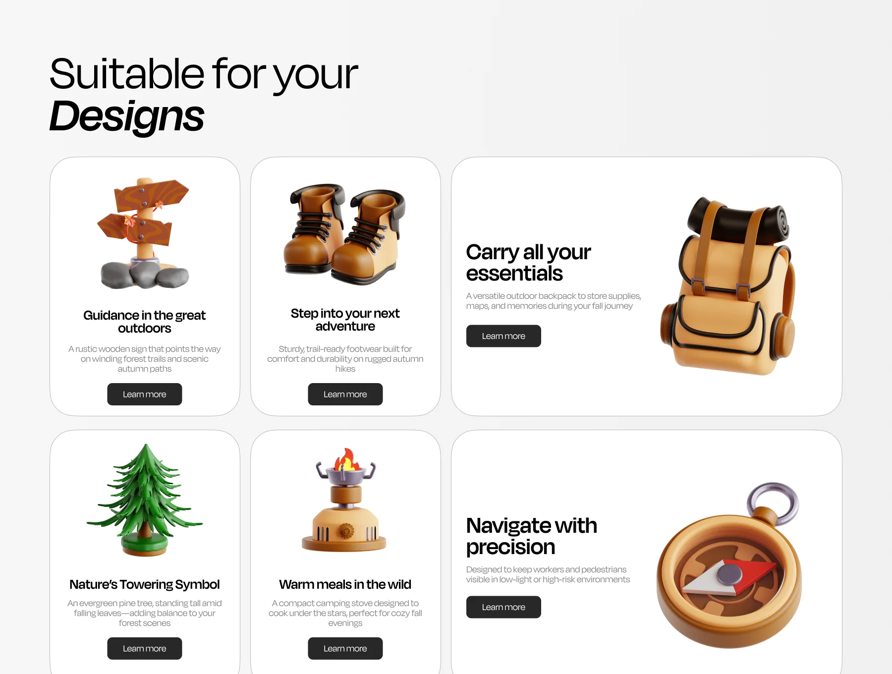Autumn Adventure 3D Icon Set 3
