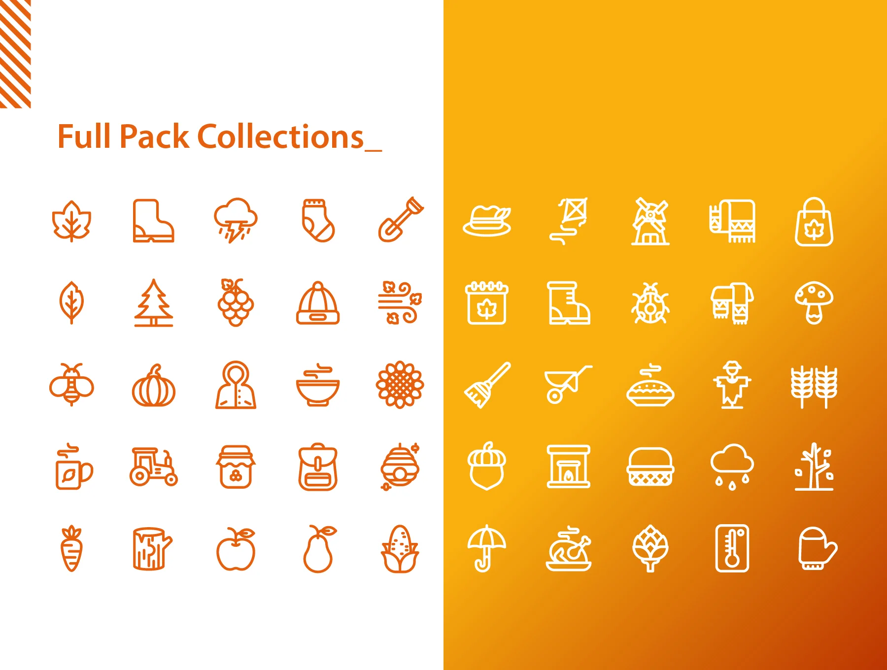 Autumn Icons Set 3