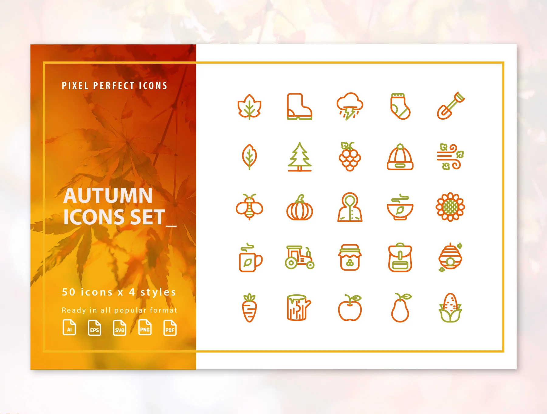 Autumn Icons Set 6