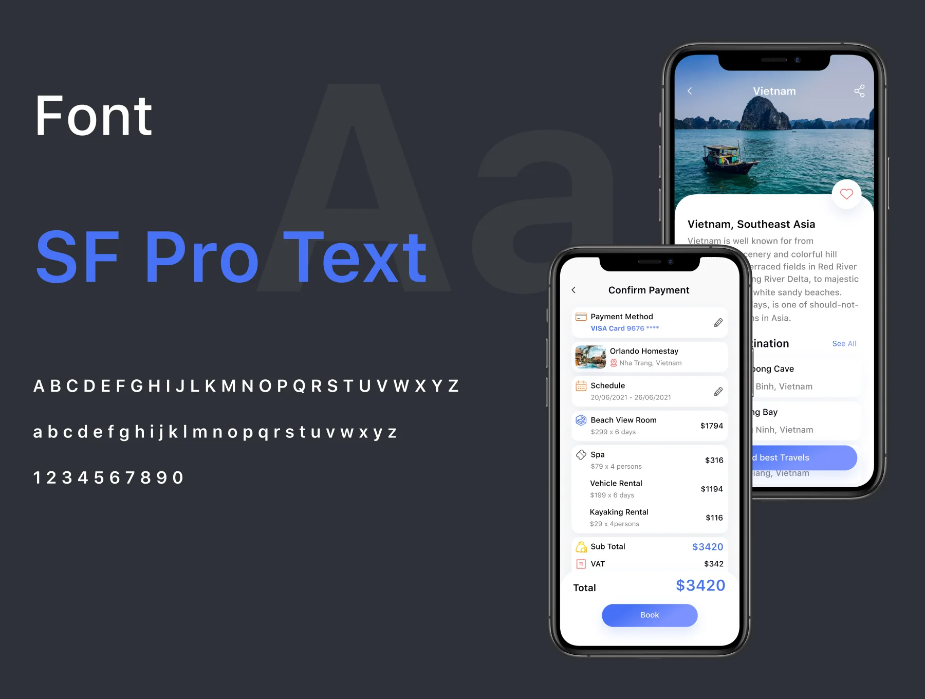AVAGO - Travel App UI Kit 2