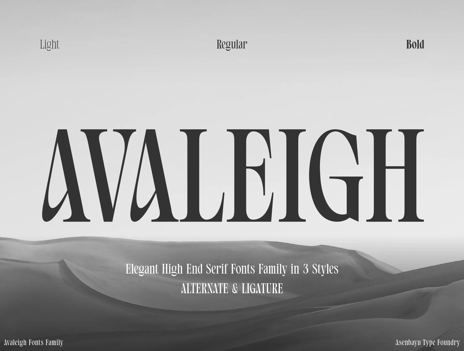 Avaleigh Fonts Family