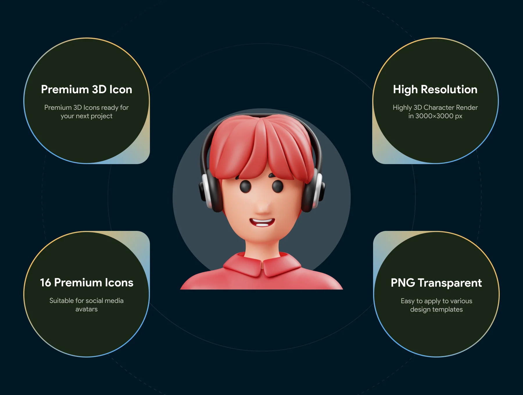 Avatar 3D Illustration 2