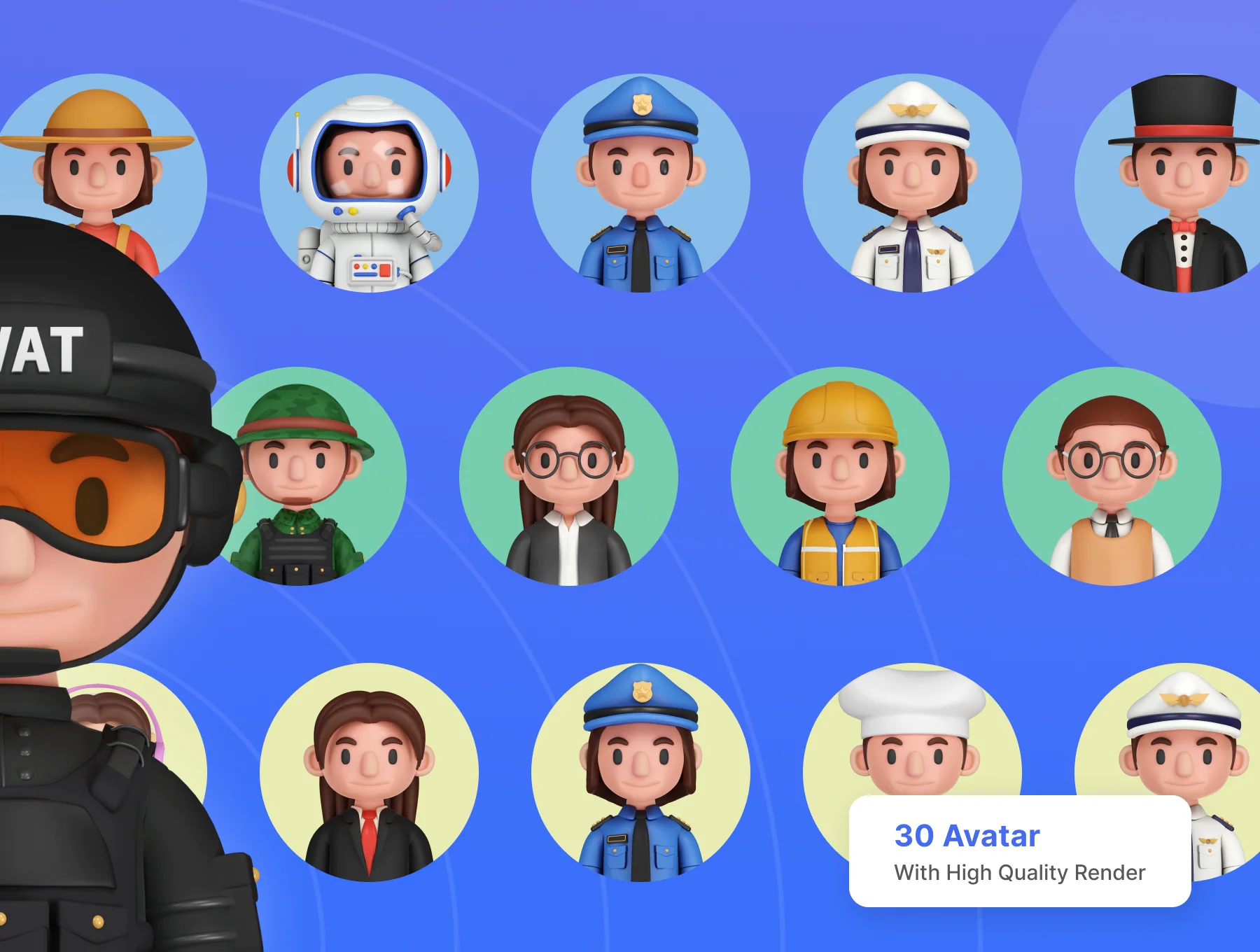 Avatarions - 3D Avatar Profession 6