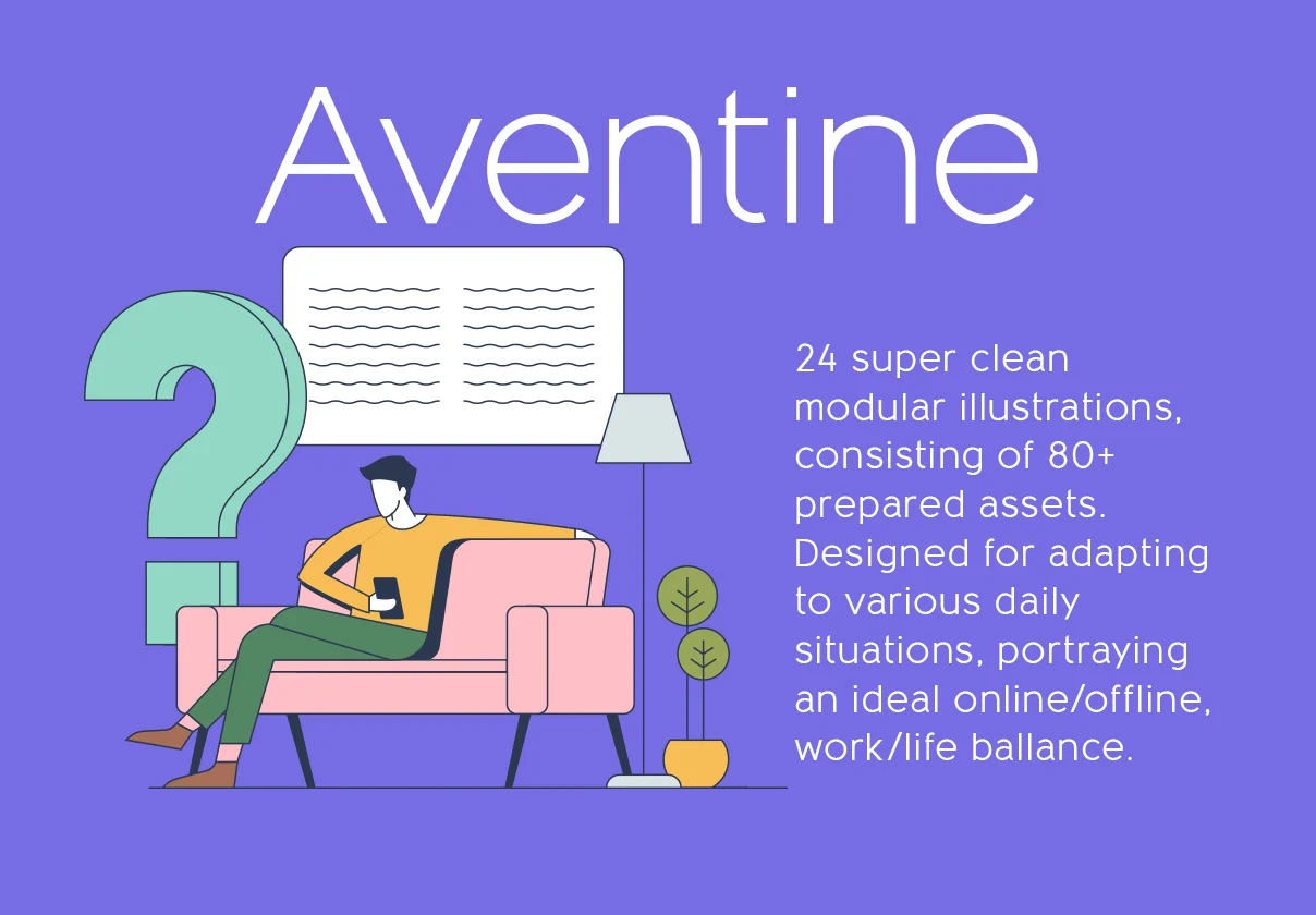 Aventine - Illustration Pack