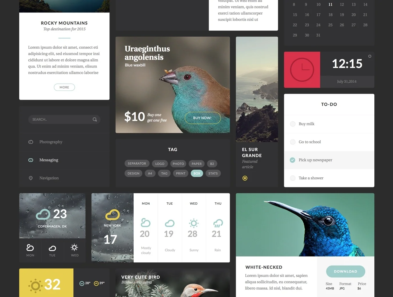 Aves UI Kit 4