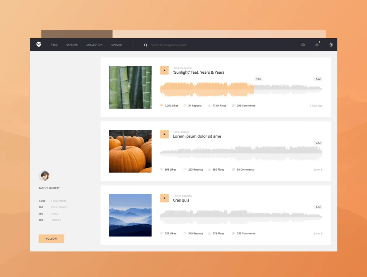 Avia UI Kit: Profiles 4