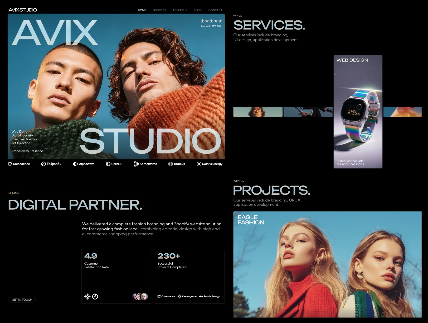 Avix Studio Framer Template
