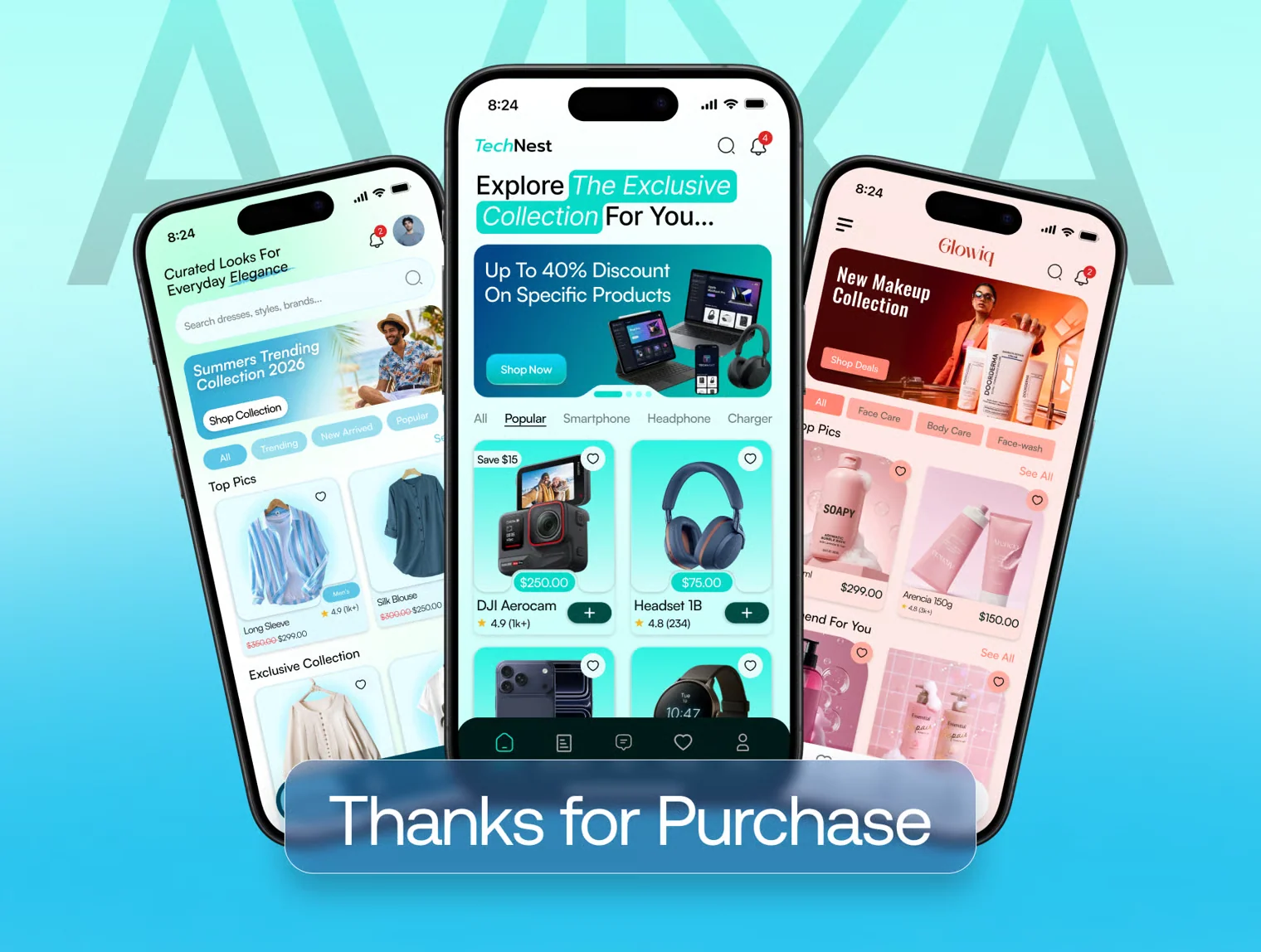 Avixa-Multipurpose Mobile App Figma Ui Kit 6