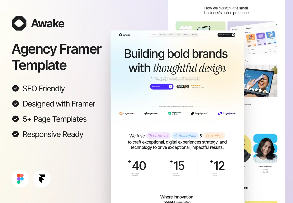 Awake Agency Framer Template