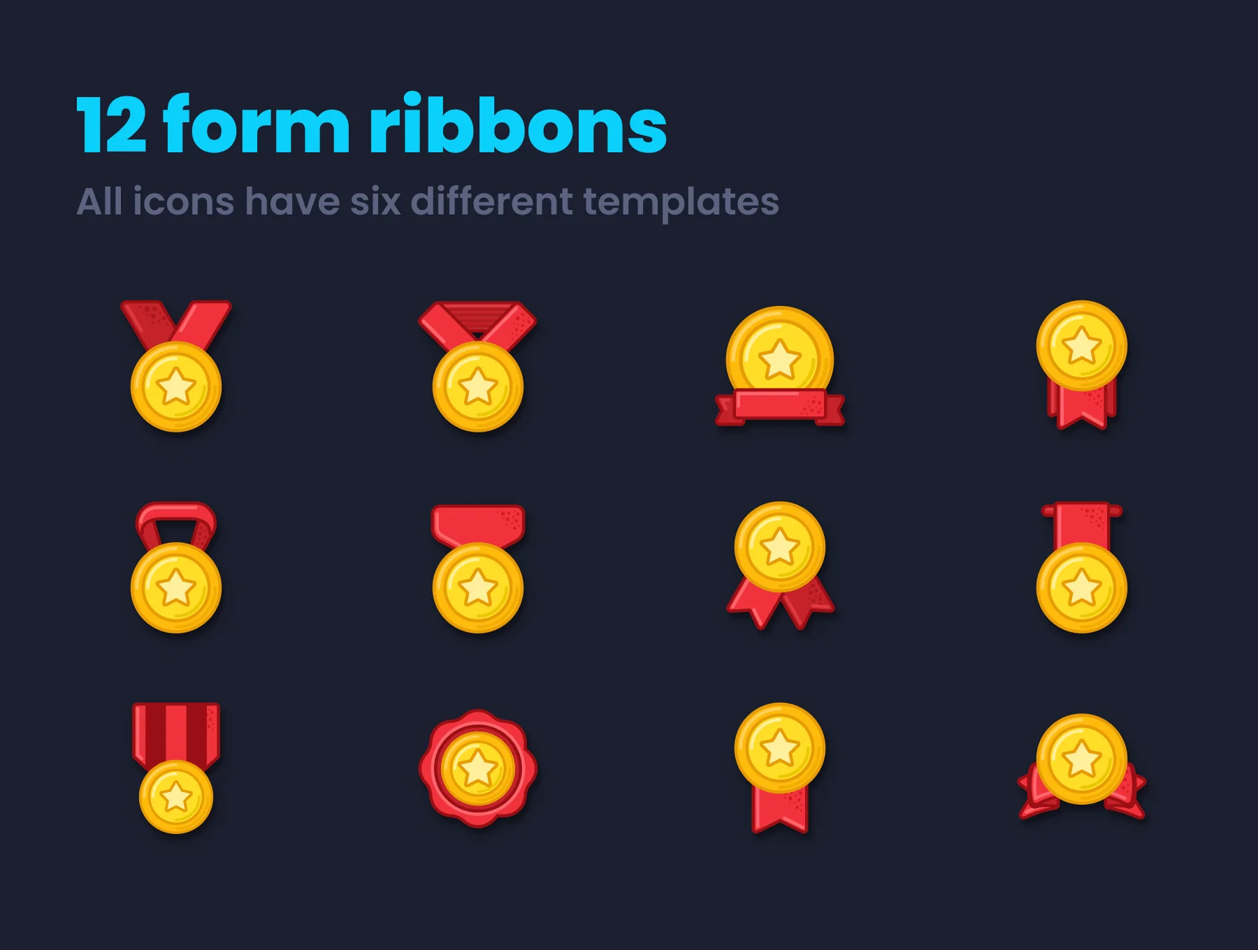 Awards & Achievements icons 2