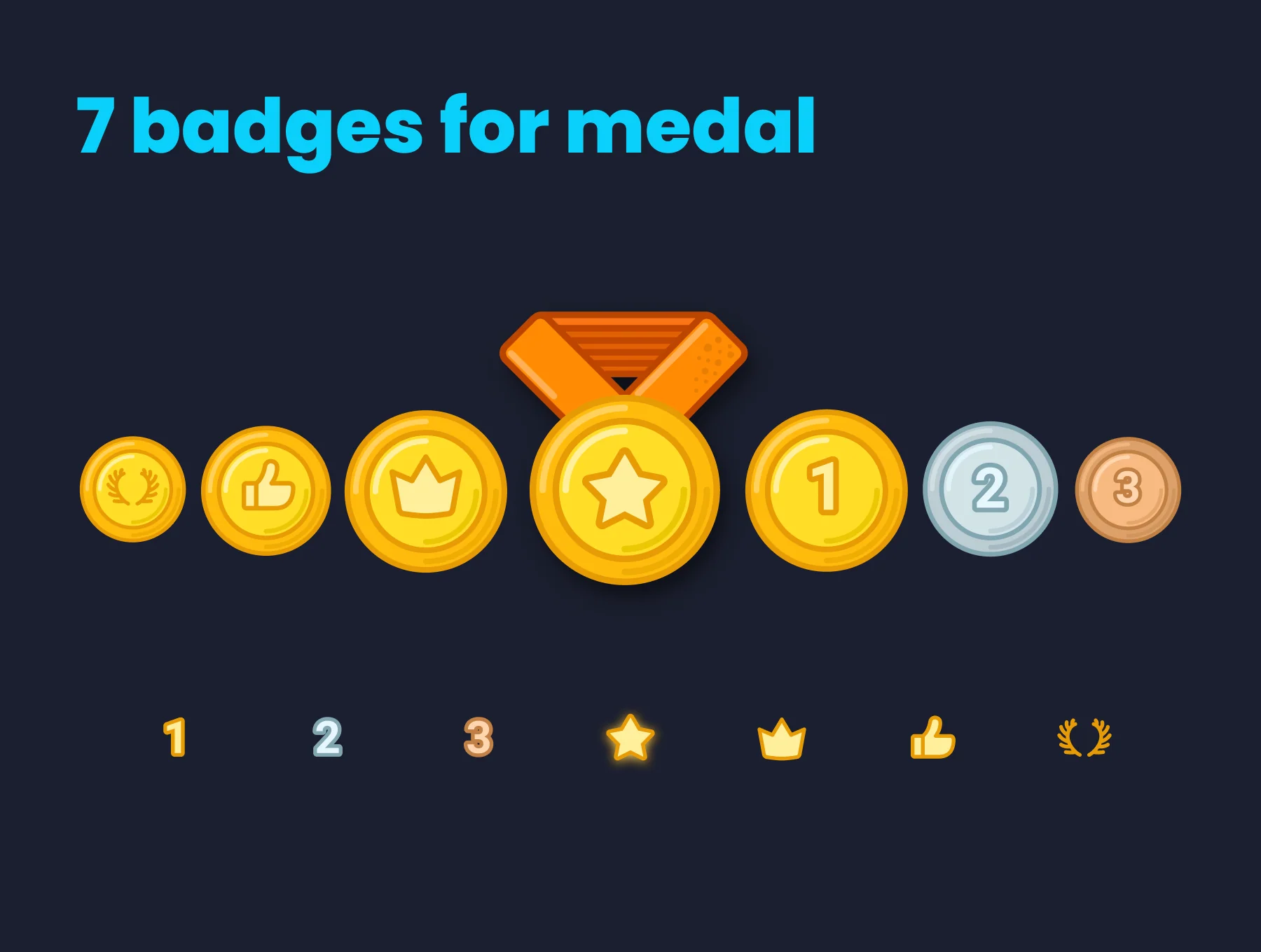 Awards & Achievements icons 5