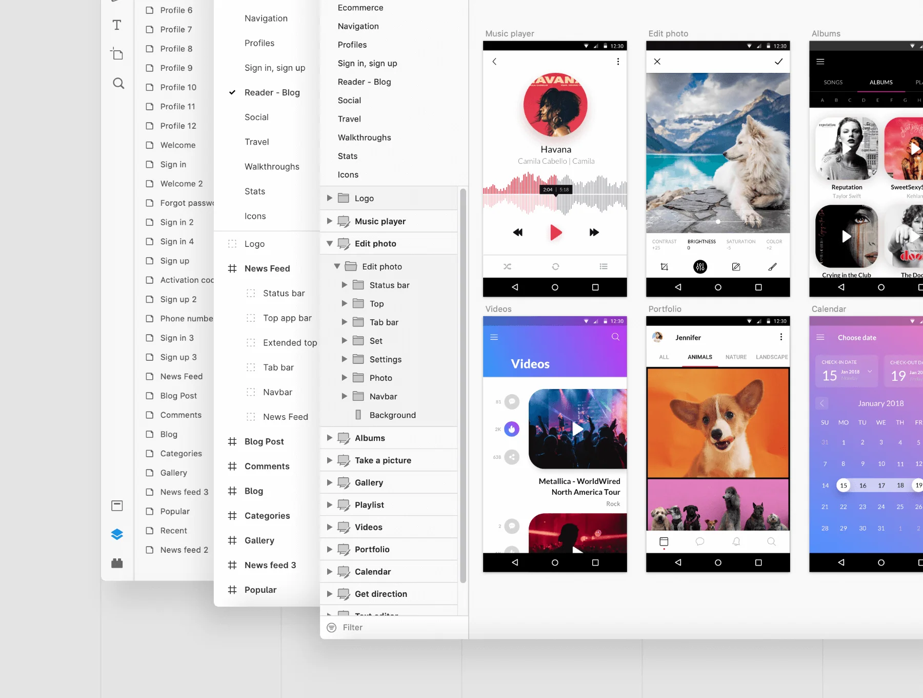 Awesome Android UI Kit 8