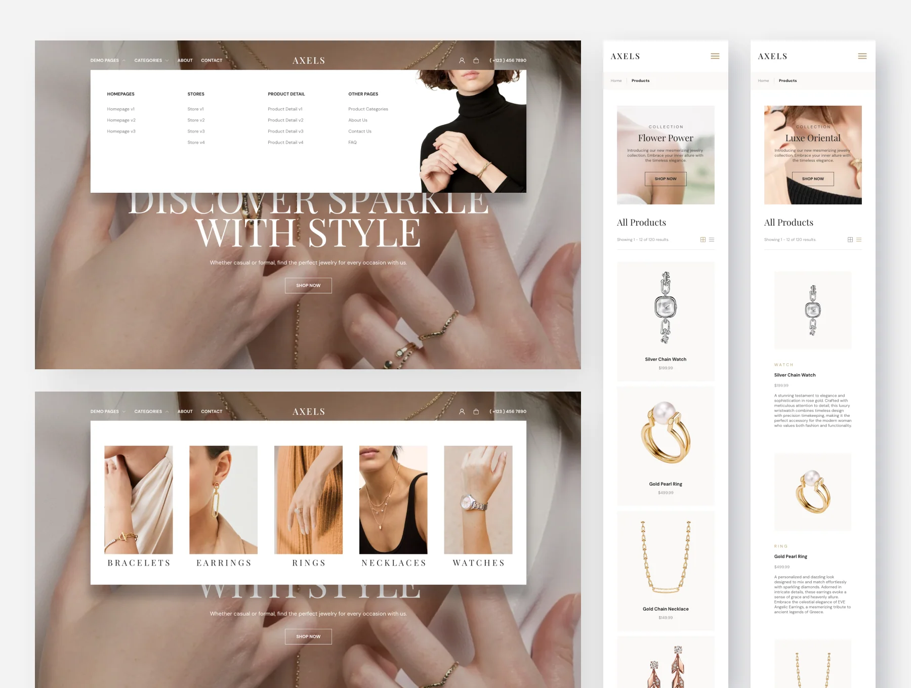 Axels – E-Commerce Framer Template 4