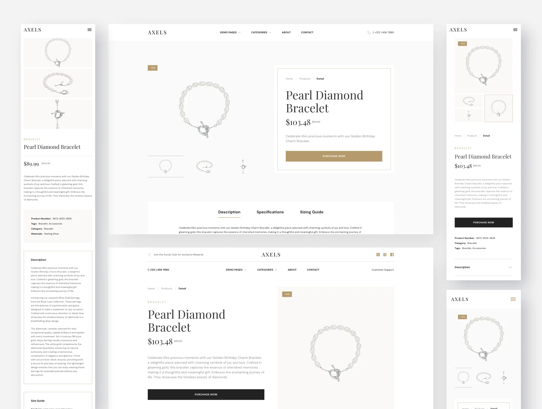 Axels – E-Commerce Framer Template 6