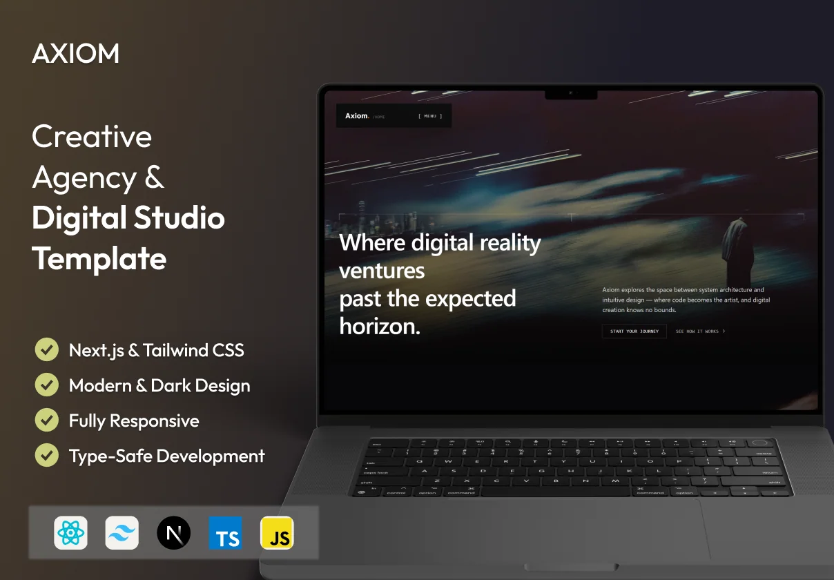 Axiom - Creative Agency Next.js Template