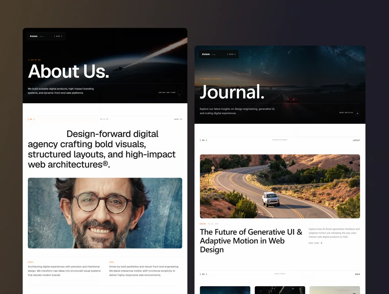 Axiom - Creative Agency Next.js Template 2