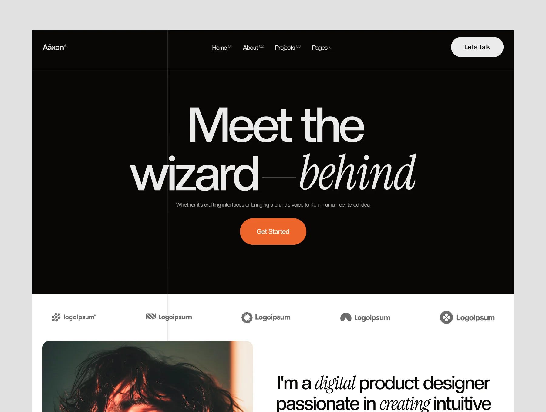 Aáxon – Personal Portfolio & Agency Website 5