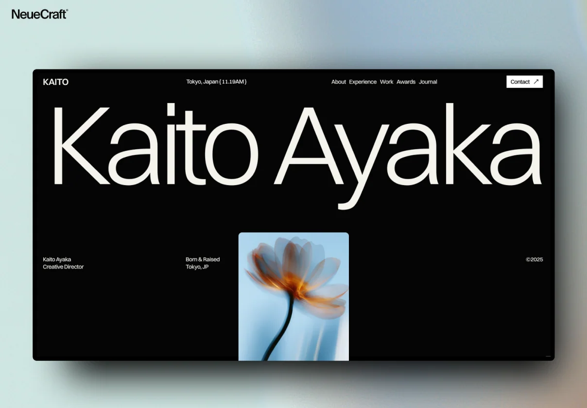 Ayaka — Framer Resume Template