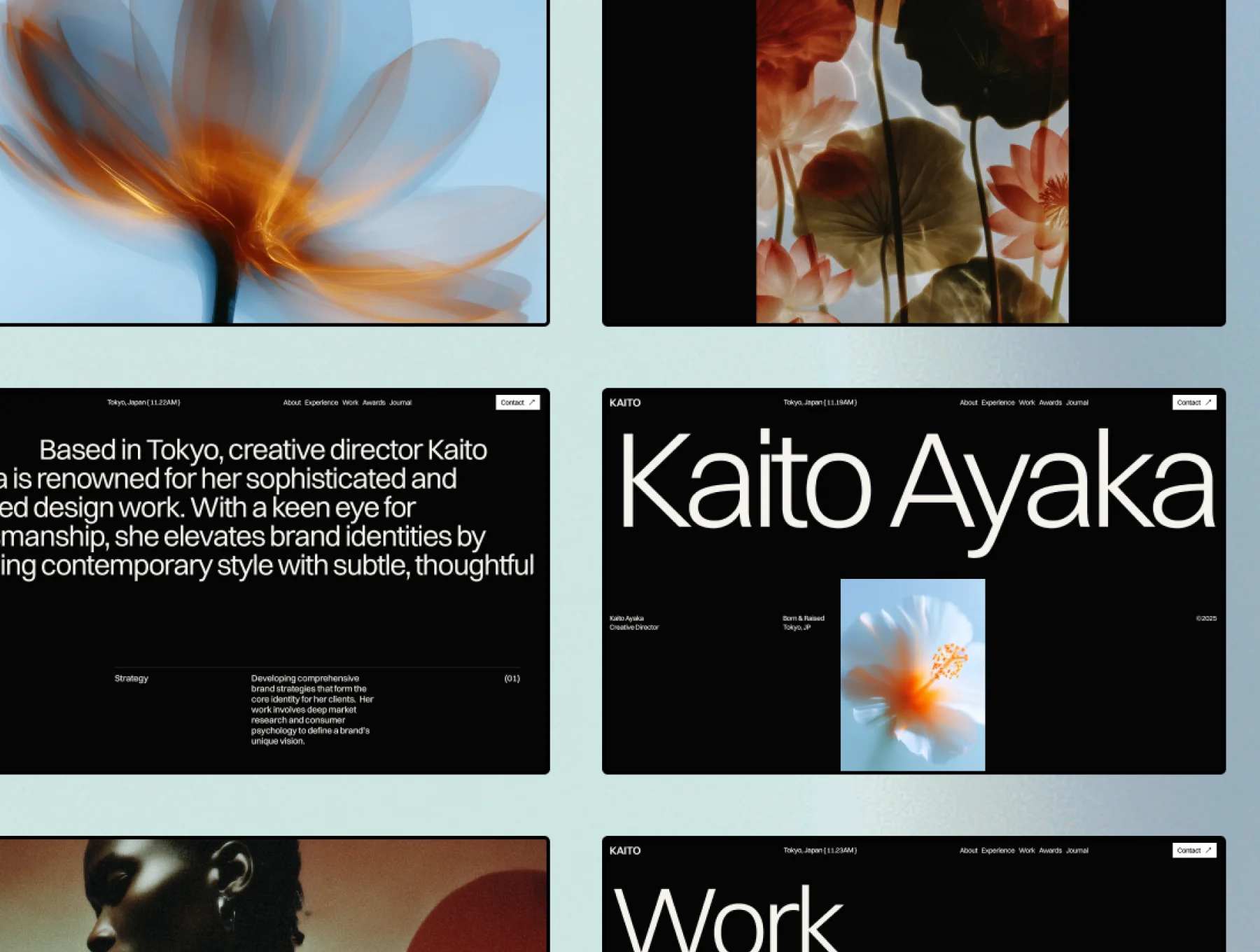 Ayaka — Framer Resume Template 2