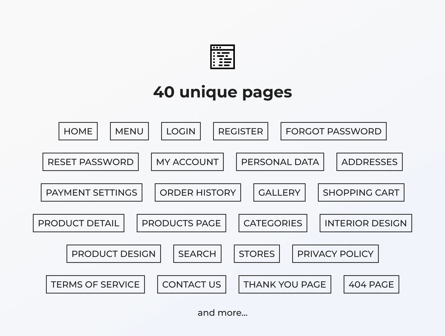 AYOVA – eCommerce UX/UI Kit Sketch Template 5