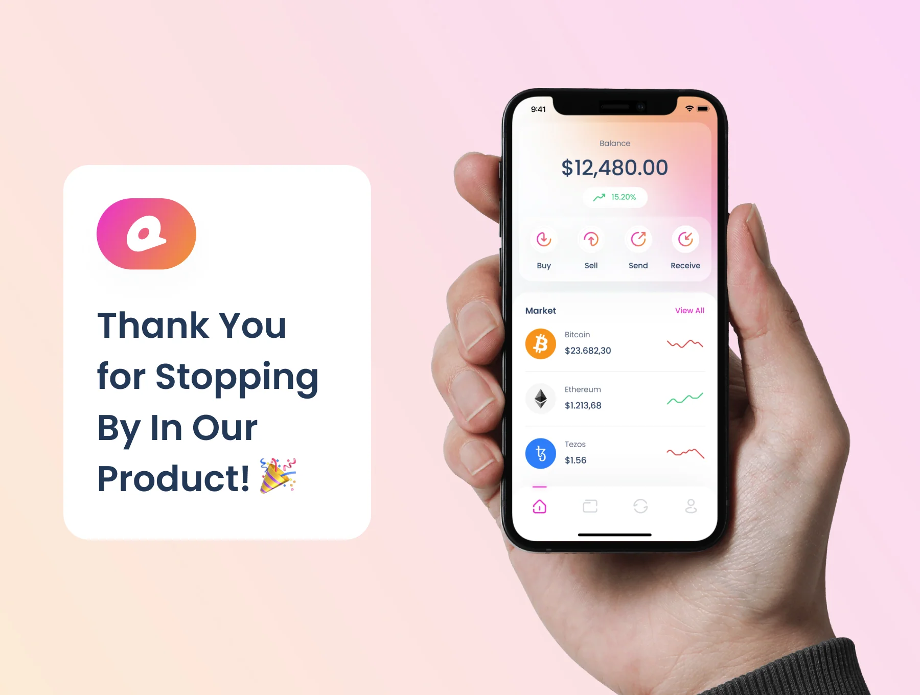 Ayton - Crypto Wallet App UI Kit 8